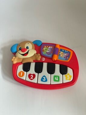 Fisher-Price Laugh and Learn Puppy's Piano, Multi-Colour